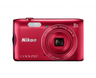 Nikon Coolpix A300 czerwony - 314042 - zdjęcie 1